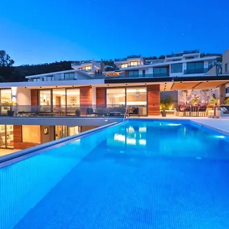 6 Bedroom Luxury - Kalamar Bay Private Heated Pool Villa Kalkan