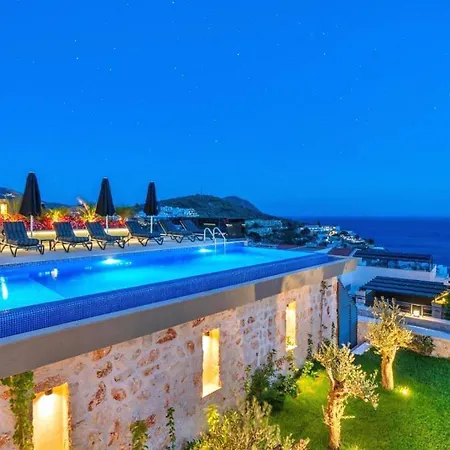 6 Bedroom Luxury - Kalamar Bay Private Heated Pool Kalkan